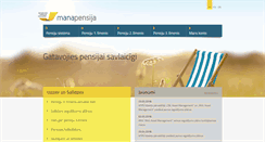 Desktop Screenshot of manapensija.lv